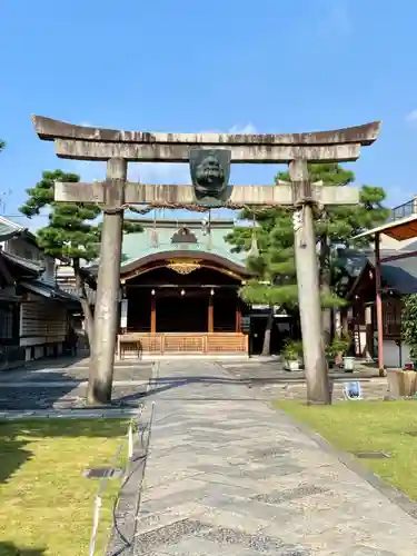 京都ゑびす神社の鳥居