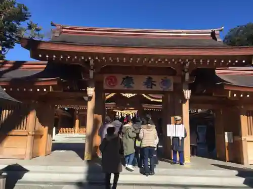 亀ケ池八幡宮の山門・神門