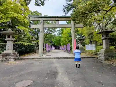 和歌山縣護國神社の鳥居