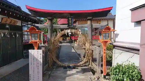 大鏑神社の鳥居