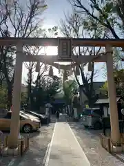 蛇窪神社の鳥居