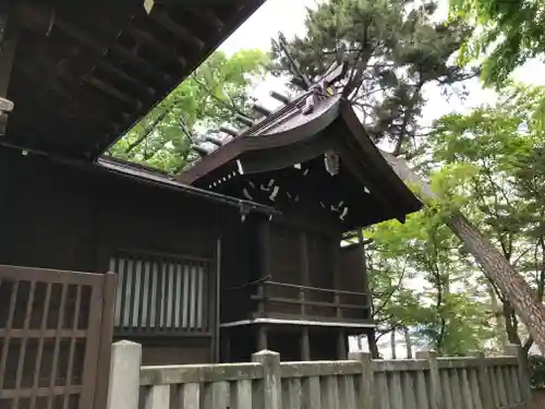 川中島古戦場八幡社の本殿