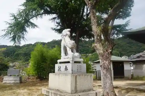 鯛乃宮神社の狛犬