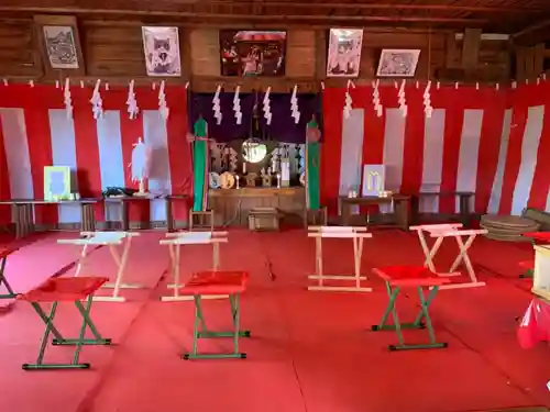 鹿角八坂神社の本殿・本堂