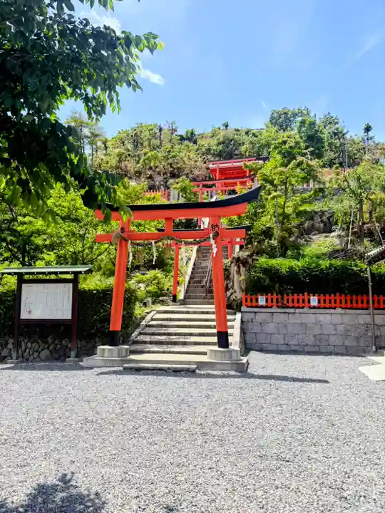 建勲神社の鳥居