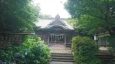 三八城神社の本殿