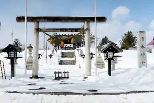 清水神社の鳥居