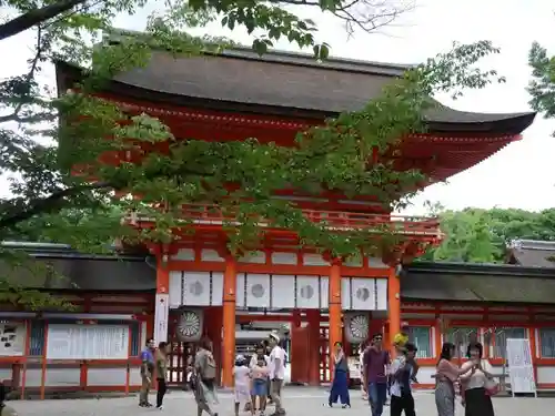 賀茂御祖神社（下鴨神社）の山門・神門