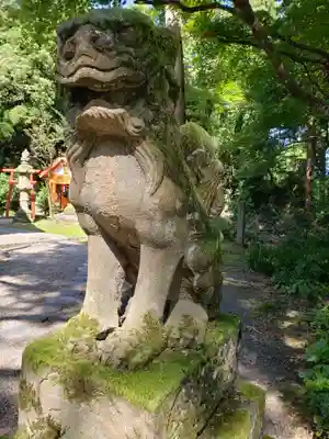 春日山神社の狛犬