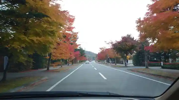 碓氷峠熊野神社の周辺