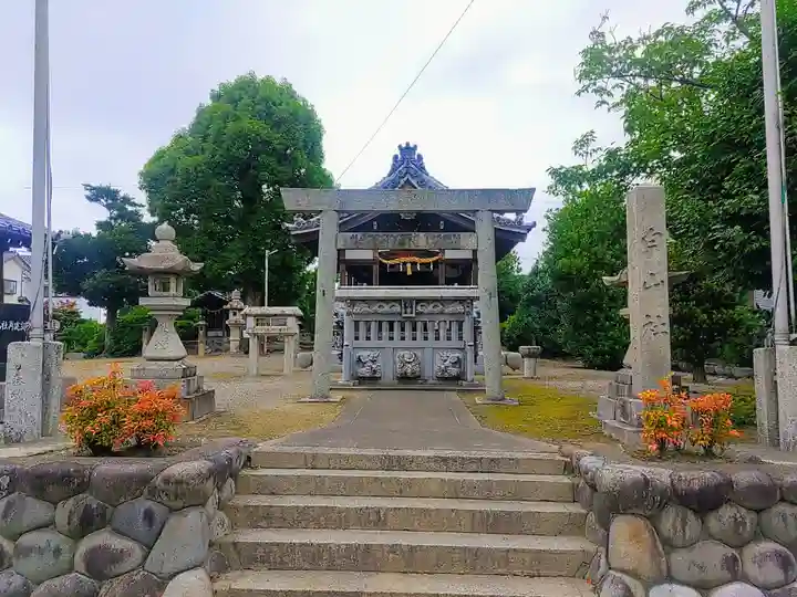 白山社(日下部白山社)の鳥居