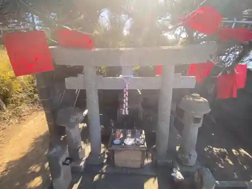 楫の三郎山神社の鳥居