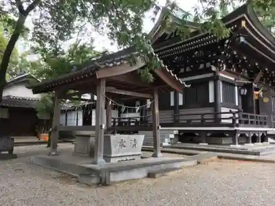 和泉八劔神社の手水舎