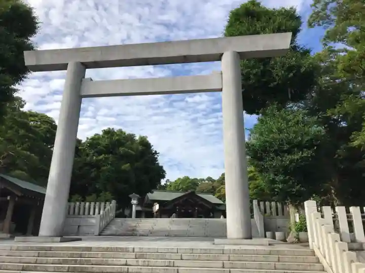 皇大神宮(烏森神社)の鳥居
