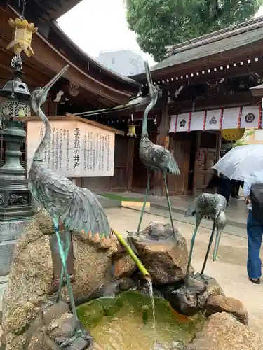 櫛田神社の手水舎