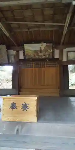 川角神社の本殿・本堂