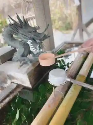 八雲神社(緑町)の手水舎