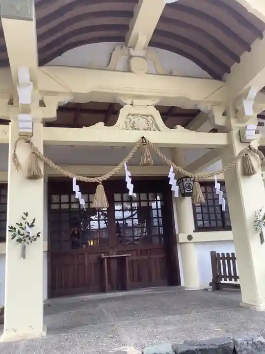 島田神社の本殿・本堂