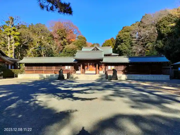 井草八幡宮の山門・神門