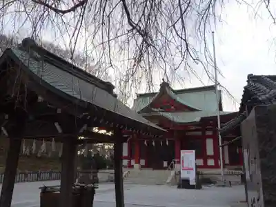 諏訪神社の手水舎
