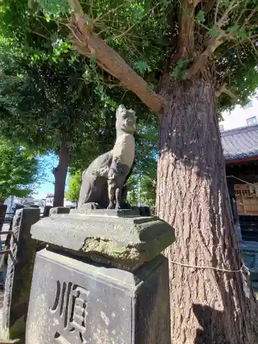 晴門田神社の狛犬