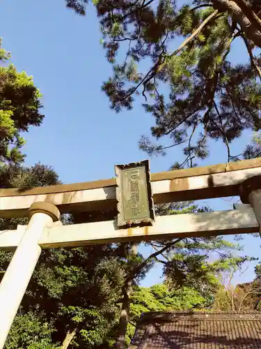 石浦神社の鳥居