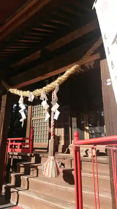 小坂子八幡神社の本殿・本堂