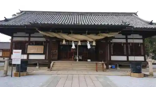 阿智神社の本殿・本堂