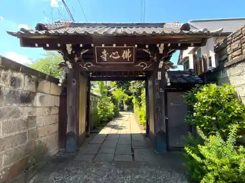 佛心寺の山門