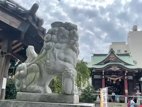 柏神社の狛犬