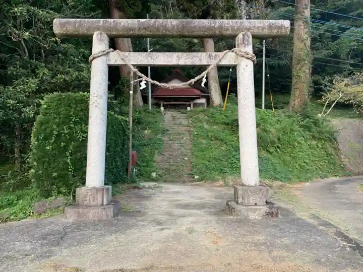 佐室神社の鳥居