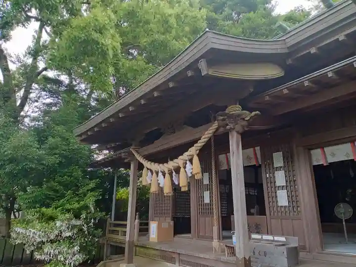 大浦諏訪神社の本殿・本堂
