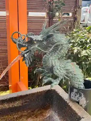 折上稲荷神社の手水舎