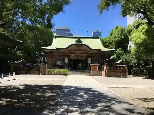 坐摩神社の本殿・本堂