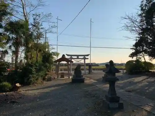 若宮八幡神社の景色