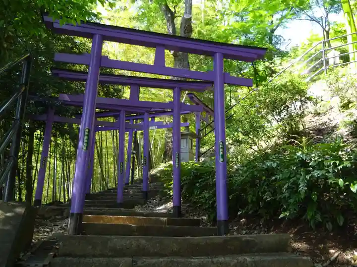 足利織姫神社の鳥居