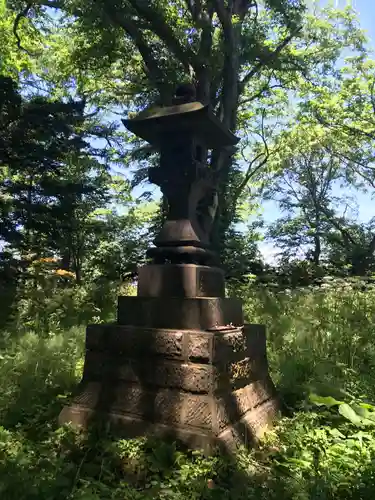 恵庭神社の塔