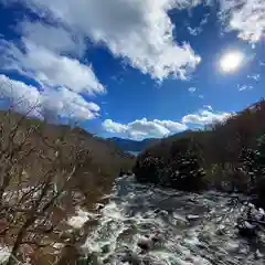 日光二荒山神社中宮祠の景色