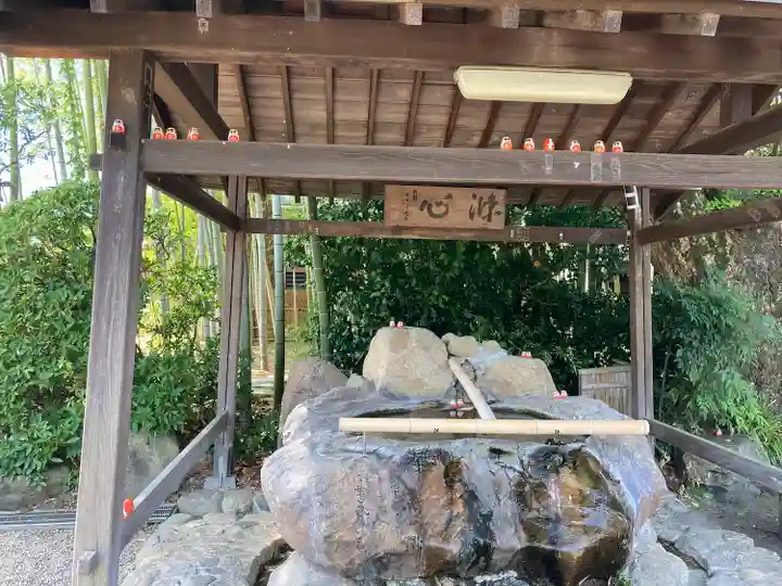 大安寺の手水舎