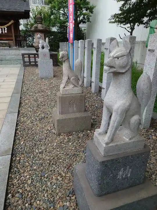 大徳稲荷神社の狛犬