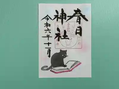 読書する猫（片面）