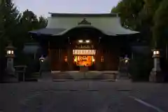 溝旗神社（肇國神社）の本殿