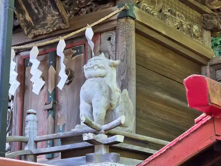 温泉神社〜いわき湯本温泉〜の狛犬