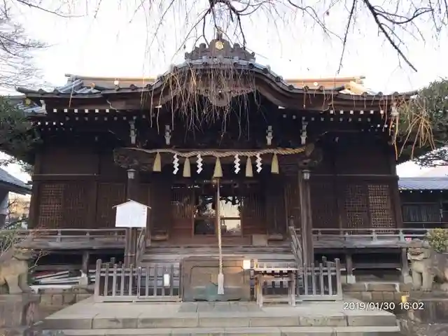 白山神社の本殿・本堂