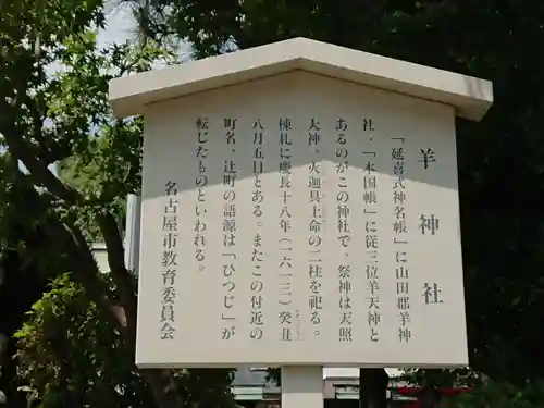 羊神社の歴史