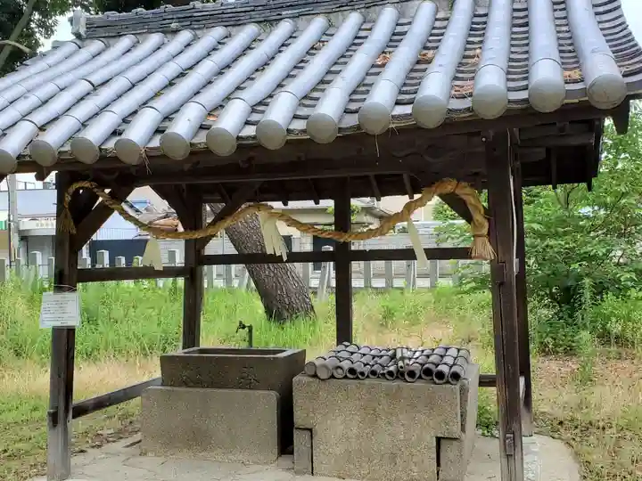 桑津神社の手水舎