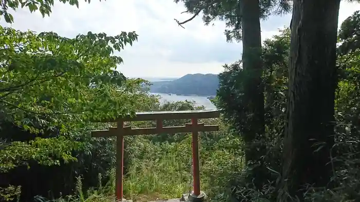 尾崎神社の鳥居