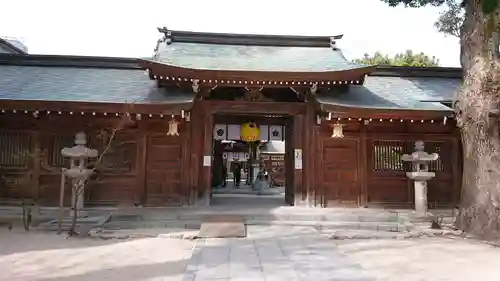 櫛田神社の山門