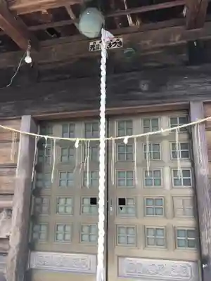 久伊豆社の本殿・本堂