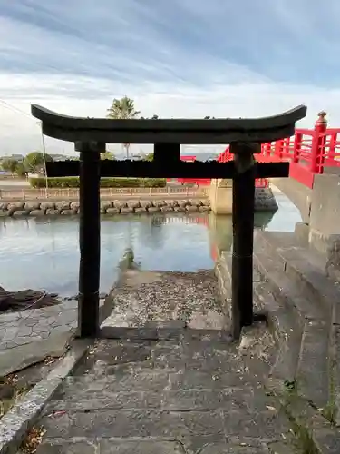 照島神社の鳥居